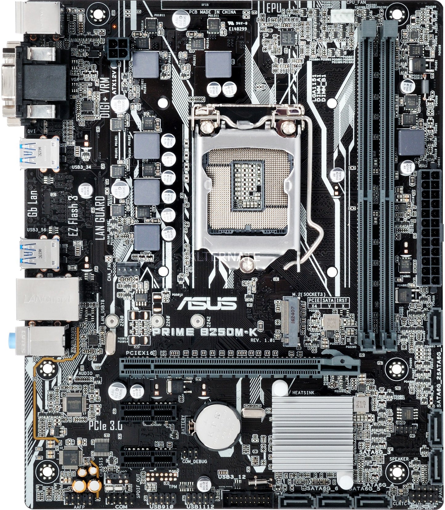 B250 Motherboard with M.2 (Used) – Solid Performance for 6th & 7th Gen Intel CPUs