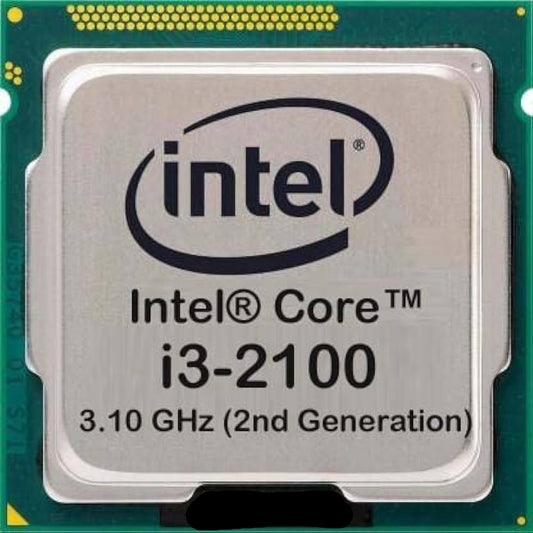 Intel Core i3 2nd Generation (i3-2100) Processor (used) – Reliable Performance for Everyday Computing