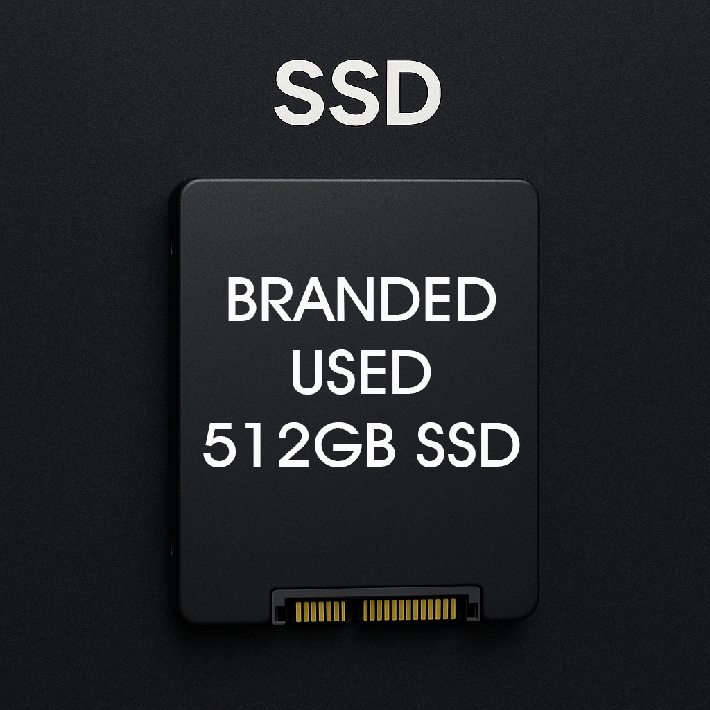 512GB SSD(USED) – Fast & Reliable Storage Upgrade