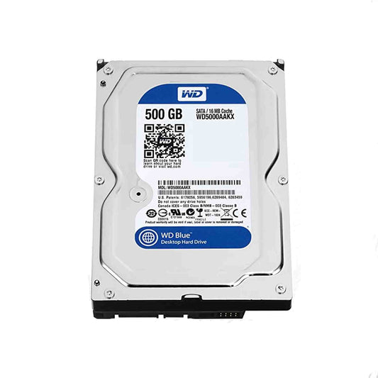 500GB 3.5" SATA Desktop Hard Drive (Used)