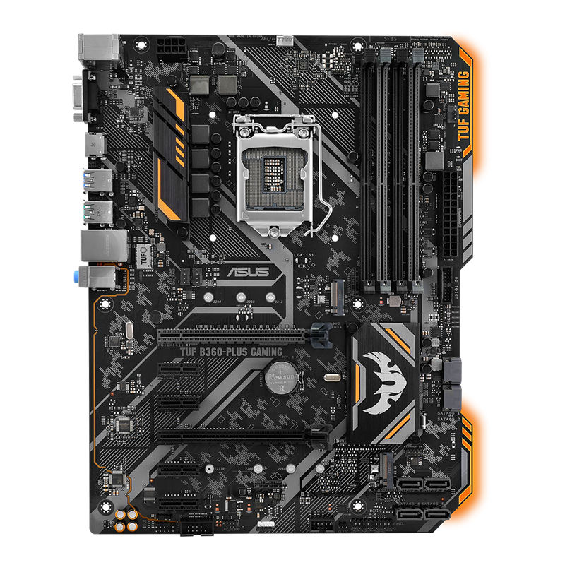 B360 Motherboard with M.2 (Used)  –  Reliable Performance for 8th & 9th Gen Intel CPUs