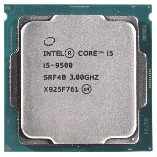 Intel Core i5 9th Gen (i5-9500) Processor (Used) –  Powerful 6-Core Performance for Modern Workloads