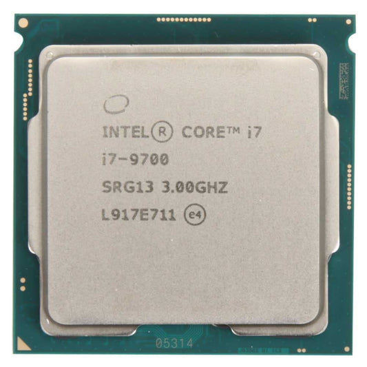 Intel Core i7 9th Gen (i7-9700) Processor (Used) –  8-Core Performance for Power Users